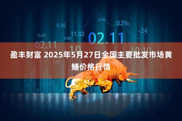 盈丰财富 2025年5月27日全国主要批发市场黄鳝价格行情